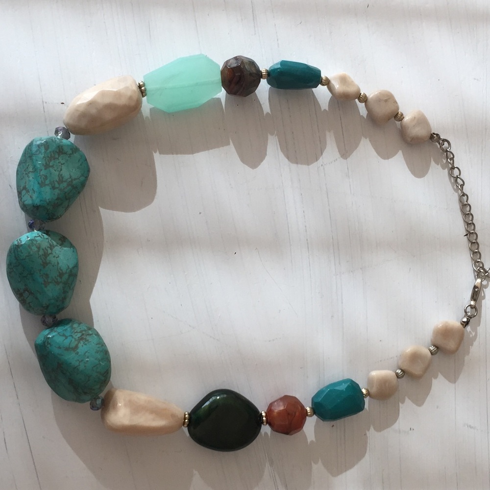 Mixed stone necklace